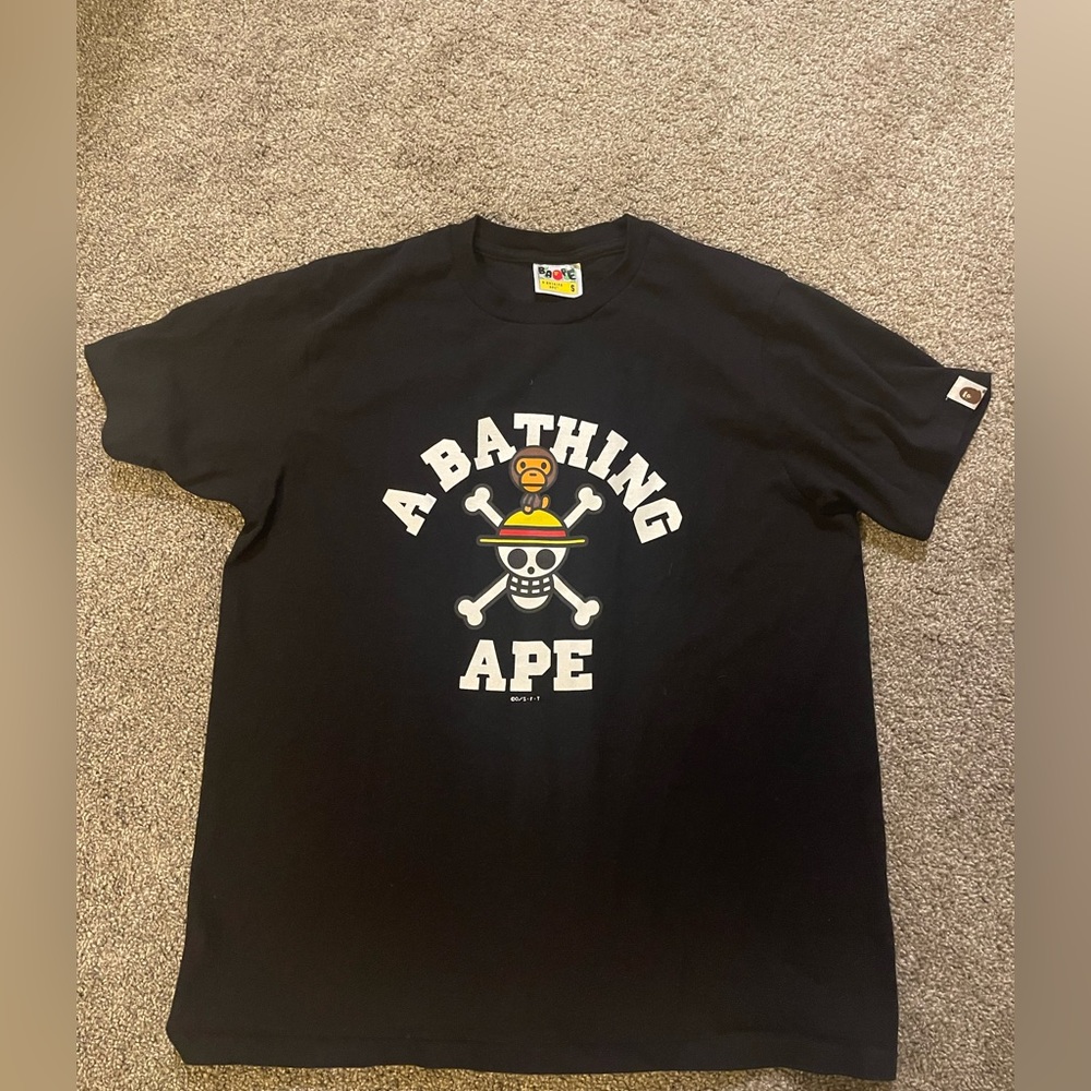 A bathing ape collab with one piece